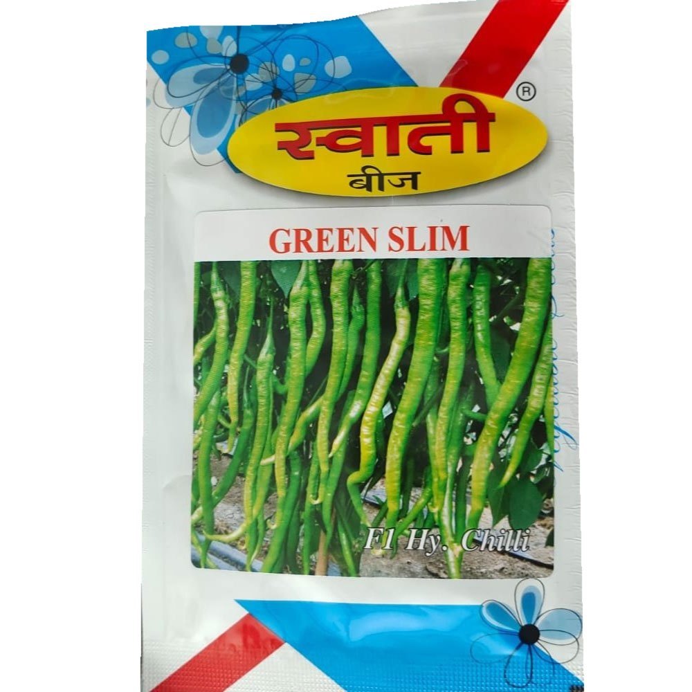 Green Slim Swati Chilli Seeds