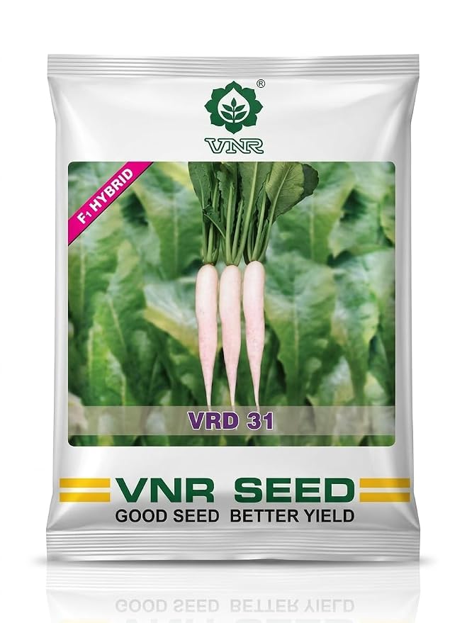VRD-31 VNR Radish Seeds - Palak Patta