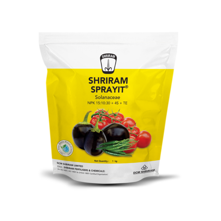 Shriram f, NPK 15:10:30 + 4% S + TE
